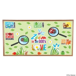 Zoom In VBS Classroom Bulletin Board Set