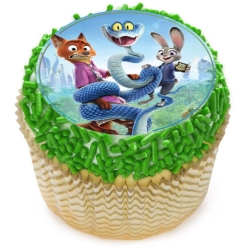 Zootopia 2 Cupcake Icing Toppers 12pk