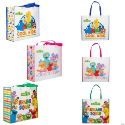 Sesame Street Tote Bags - 3Pk