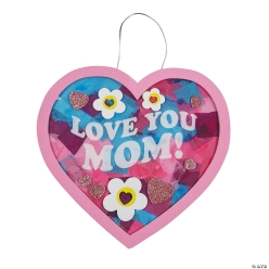 Love You Mom Paper Acetate Sign Craft Kit