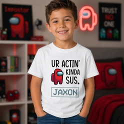 Actin Sus Personalized T-shirt- Choose A Colour & Size