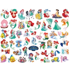 Little Mermaid Large Stickers - 40 PACK