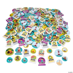 Rocky Beach VBS Self-Adhesive Foam Shapes - 300Pk