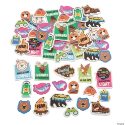 Great North VBS Self-Adhesive Foam Shapes-500Pk