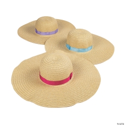 Floppy Sun Hats - 6Pk