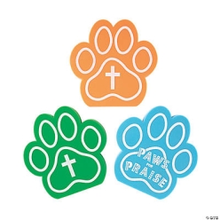 African Safari VBS Hand Pawprints - 12Pk