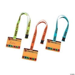 African Safari VBS Name Tag Lanyards-12Pk