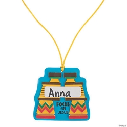 African Safari VBS Nametag Craft Kit-12Pk