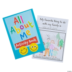 All About Me Colouring & Activity Books - 24Pk