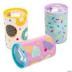 Sweet Treats Ice Cream, Donuts & Sprinkles Prisms-48Pk