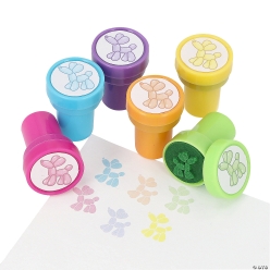 Bright Colour Balloon Animal Stampers-24Pk