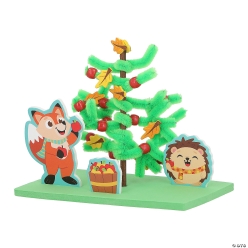 Apple Picking Chenille Stem Craft Kit-12Pk