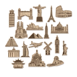 Around The World Cutouts - 20Pk