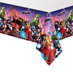 Avengers Assemble Printed Plastic Table Cover