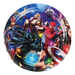 Avengers Assemble Dessert Plates - 10 PK