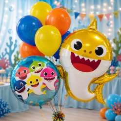 Baby Shark Giant Balloon Bouquet
