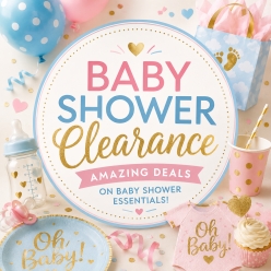 Baby Shower Clearance