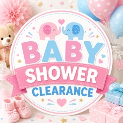 Baby Shower Clearance Party Supplies