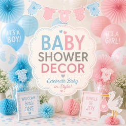 Baby Shower Room Decorations