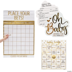Oh Baby Shower Game Kit for 24