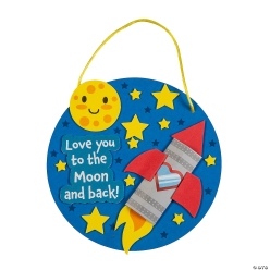 Love You to the Moon & Back Craft Kit-12Pk