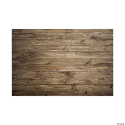 Wood Plank Style Polyester Backdrop Photo Booth Floor Cover