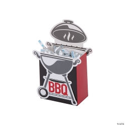 Backyard Barbecue Grill Favour Boxes -12Pk