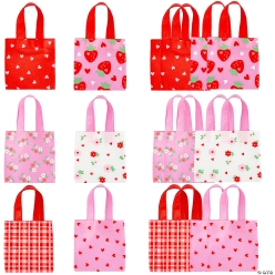 Love in Bloom Nonwoven Tote Bags-12Pk