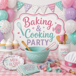 Baking & Cooking Birthday Party Supplies