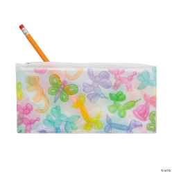 Balloon Animal Pencil Cases - 12Pk