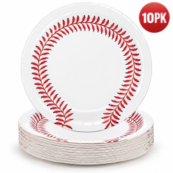 Baseball Dinner Plates - 10 PK