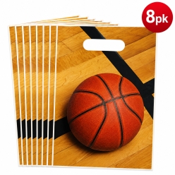 Basketball Loot Bags - 8 PACK