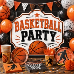 Basketball Themed Birthday Party Supplies