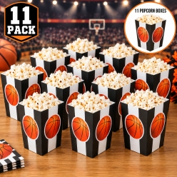 Basketball Popcorn Boxes 11 Pack