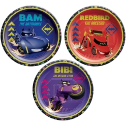 Batwheels Dessert Plates - 8 PK