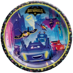 Batwheels Dinner Plates - 8 PK
