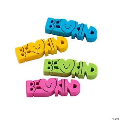 Be Kind Word Erasers - 24Pk