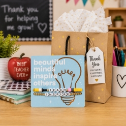 Teacher 2 Bracelet Set with Card