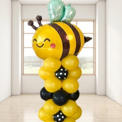 Bee 5 Ft Balloon Column