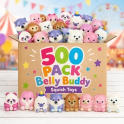 *BULK Belly Buddy Squishy Toys - 500 PACK
