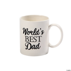 Father's Day World's Best Dad Coffee Mug