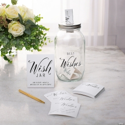 Best Wishes Guest Book Jar Set