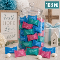 Religious Bible Verse Buttermints - 108pcs