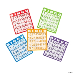 Bingo Cards - 100Pk