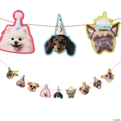 Birthday Puppy Party 7 ft. Garland