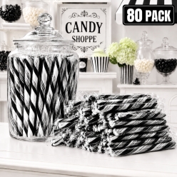 Old Fashioned Black Cherry Candy Sticks - 80Pk