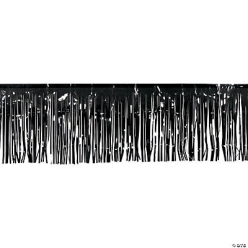 Black 10ft. Metallic Fringe