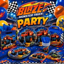 Blaze Monster Machines Birthday Supplies