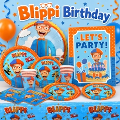 Blippi Birthday Party Supplies