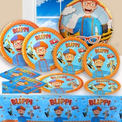 *Blippi SUPERSAVER Party Pack for 10 People